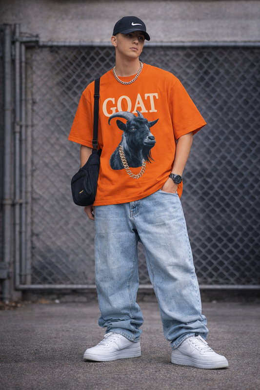 GOAT Graphic T-Shirt – Streetwear Edition